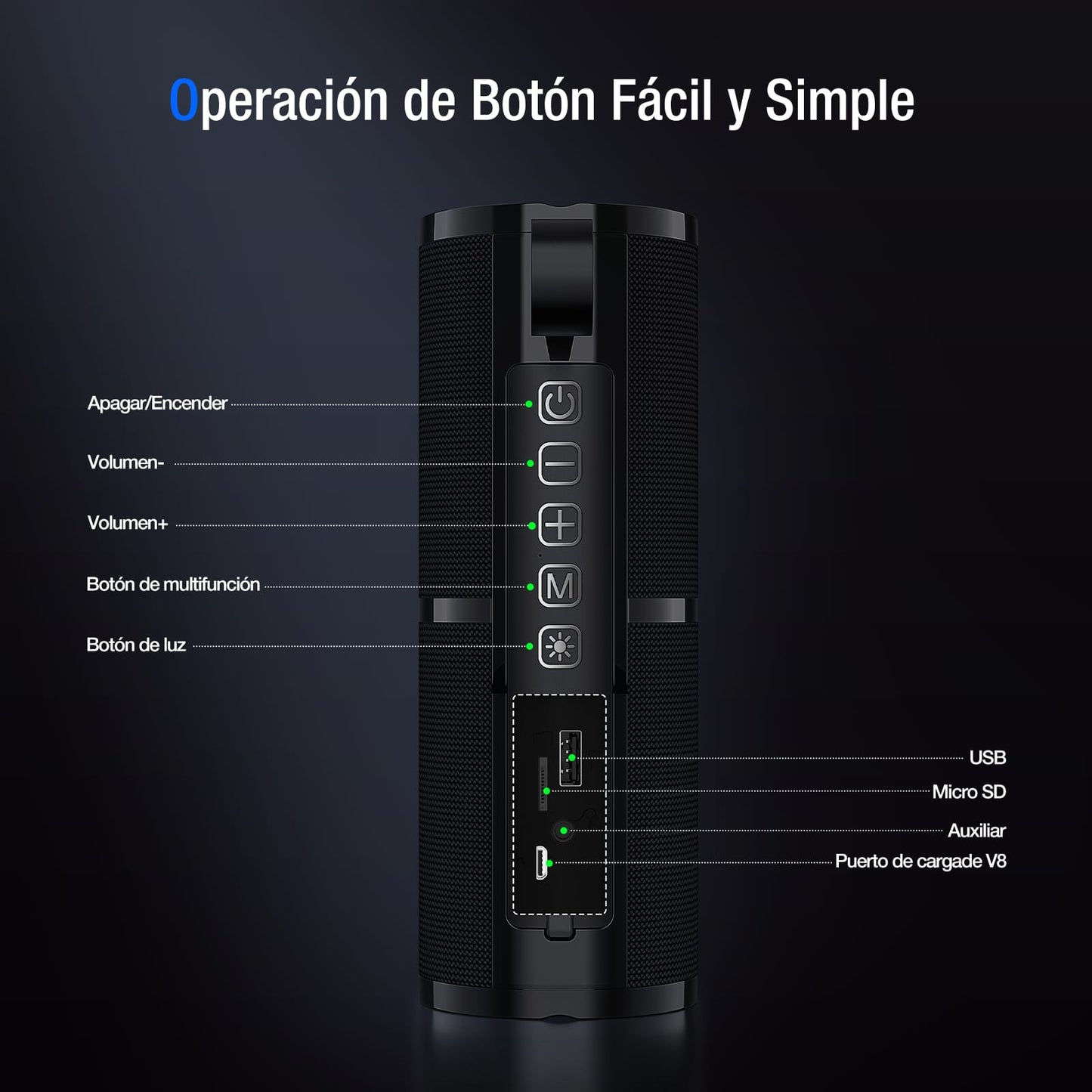 Parlante Bluetooth BOC060