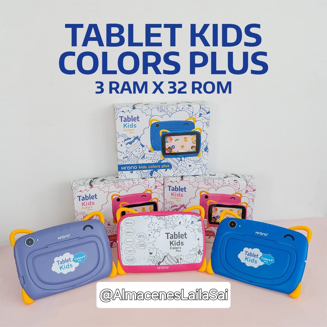 Tablet Kids Colors Plus