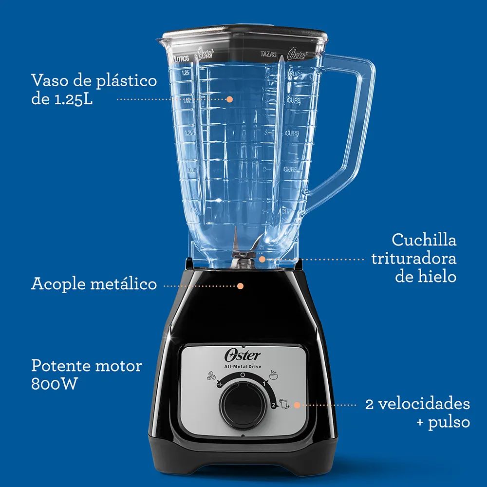 Licuadora Oster Vaso Plastico