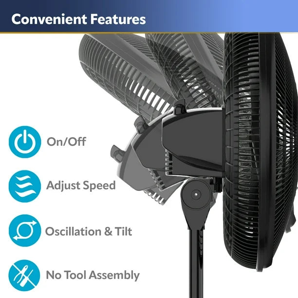 Ventilador Lasko Pedestal 16”