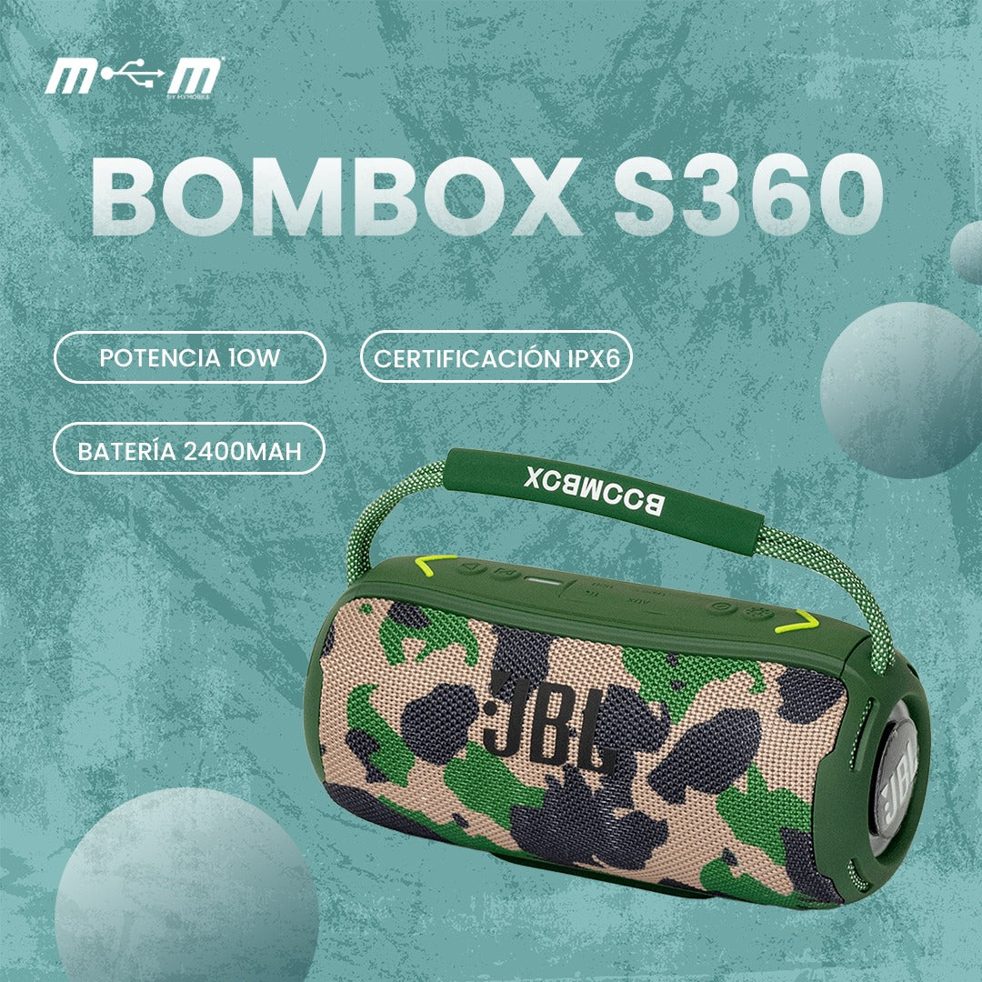 Parlante Bluetooth BOMBOX S360 MYM